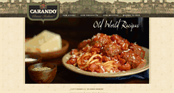 Desktop Screenshot of carando.com